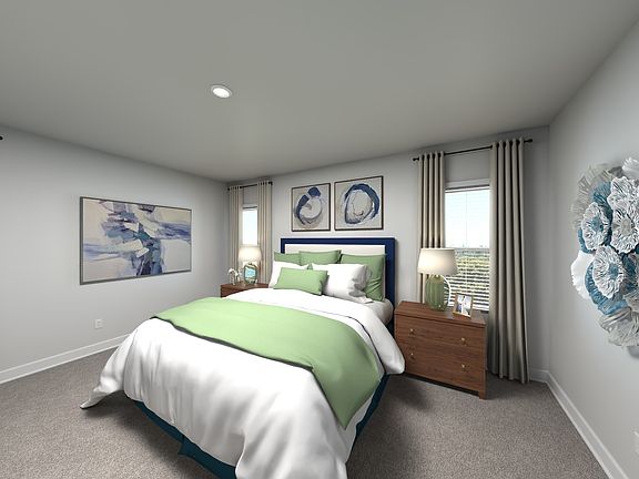 The primary bedroom offers a private retreat.