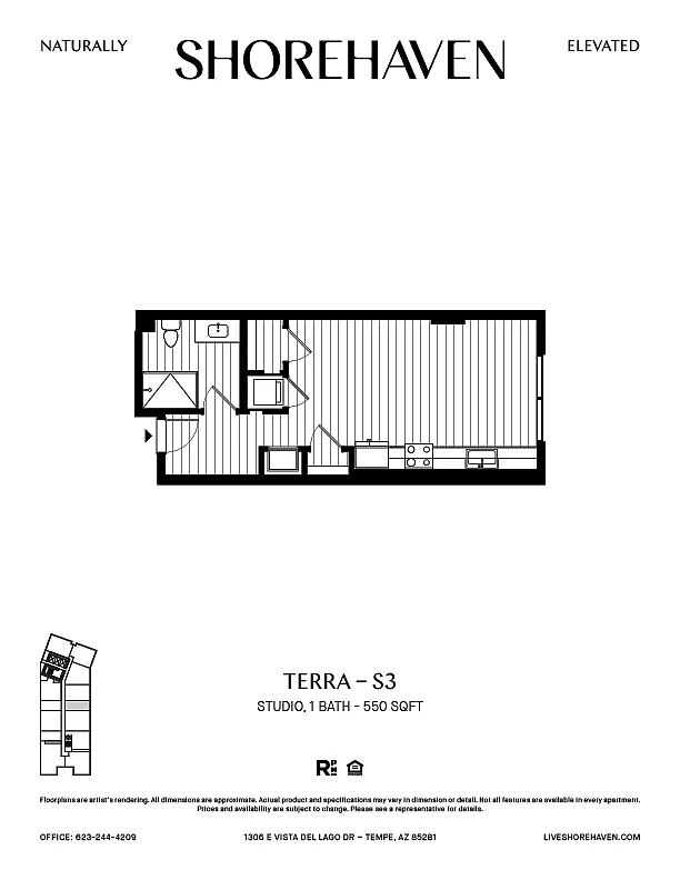 Floor plan Terra - S3