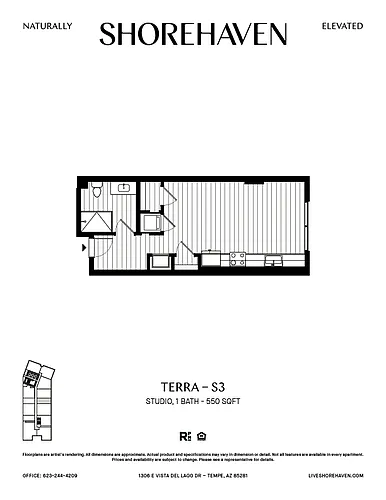 Floor plan Terra - S3