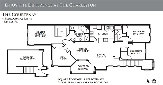 Floor plan The Courtenay