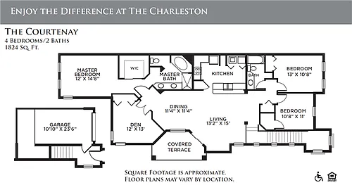 Floor plan The Courtenay