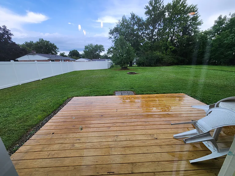 Back deck