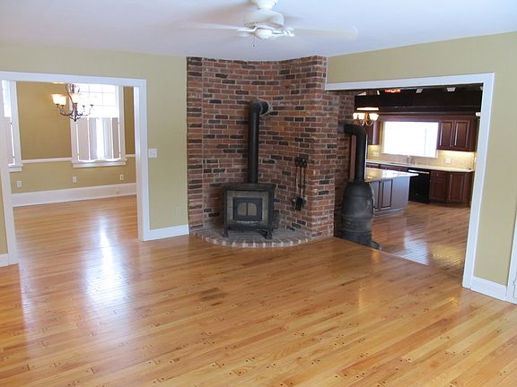 Living Room with WB Stove