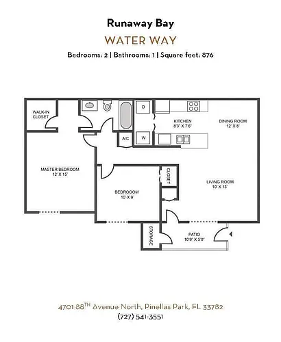 Floor plan Waterway