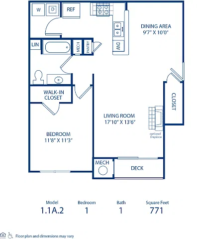 Floor plan A2a80