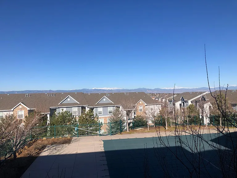 View from the balcony