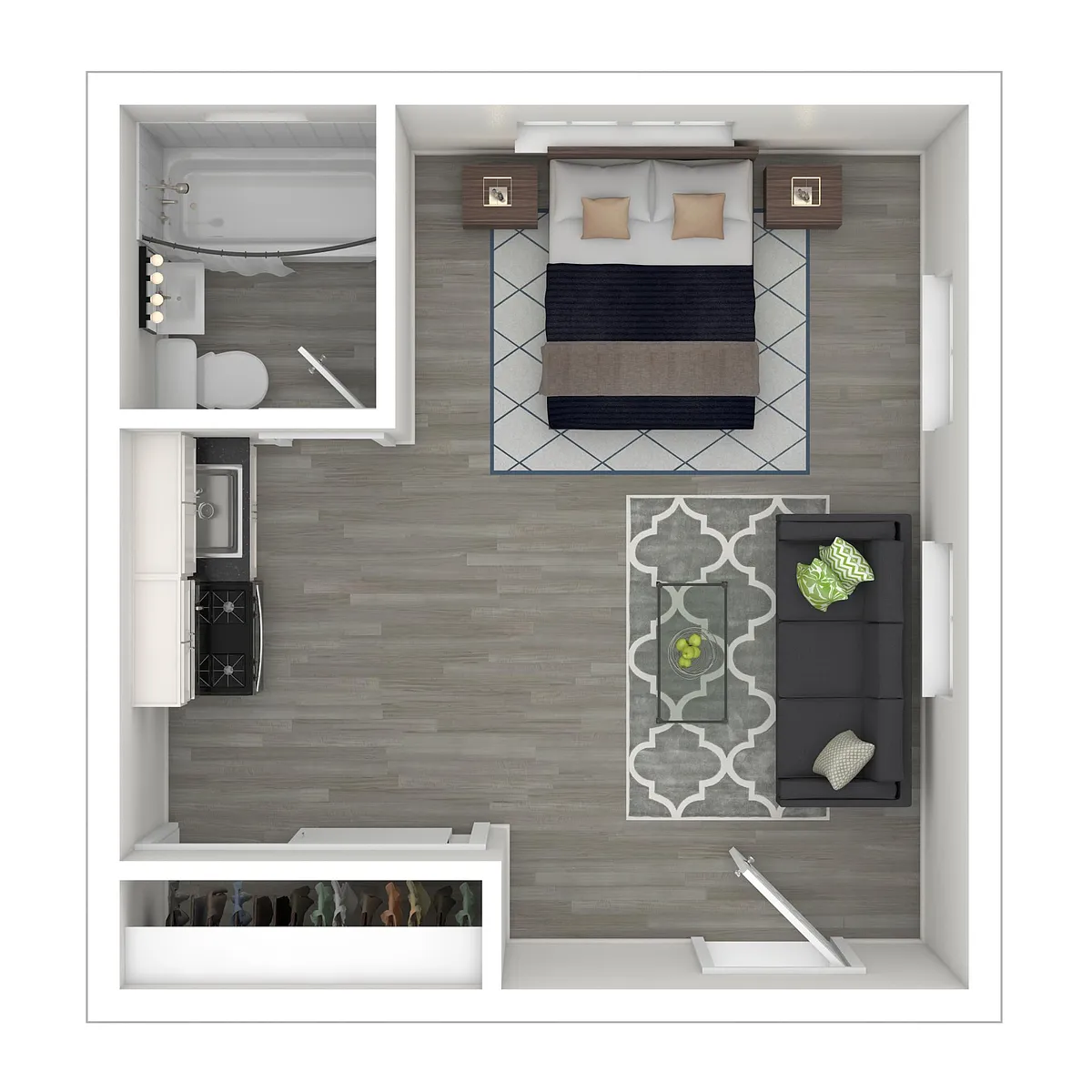 Floor plan Bachelor