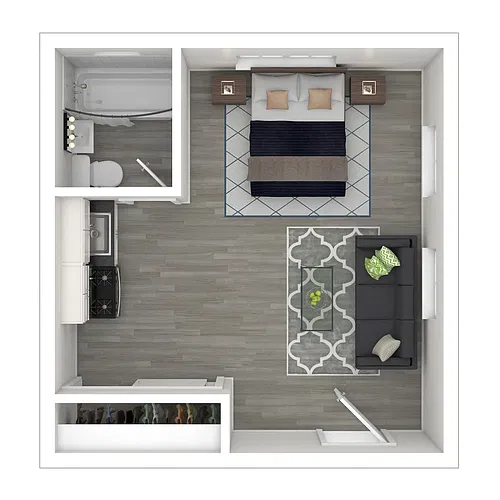 Floor plan Bachelor
