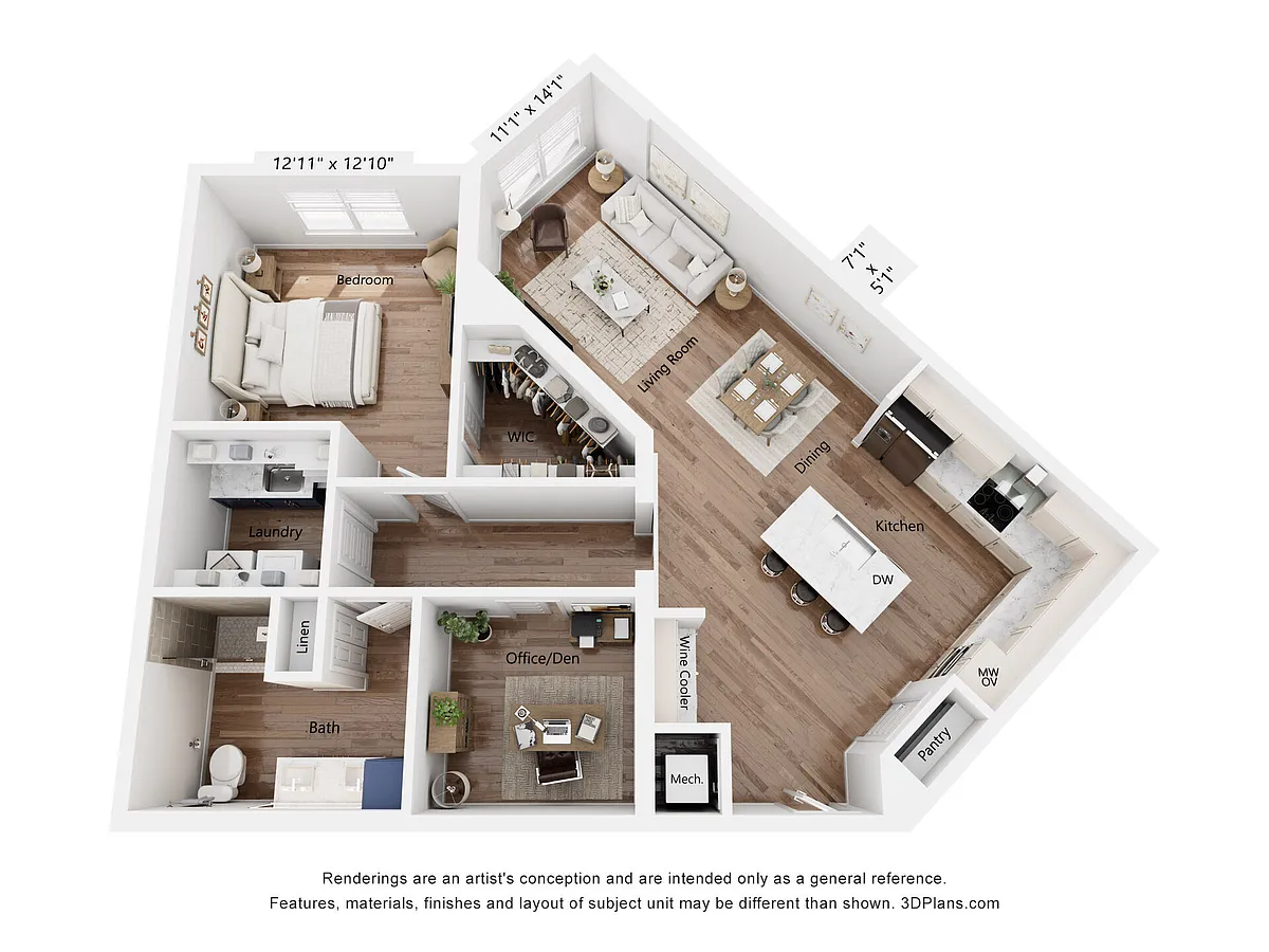 Floor plan A3D