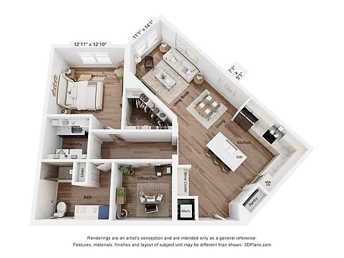 Floor plan A3D