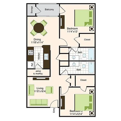 Floor plan D