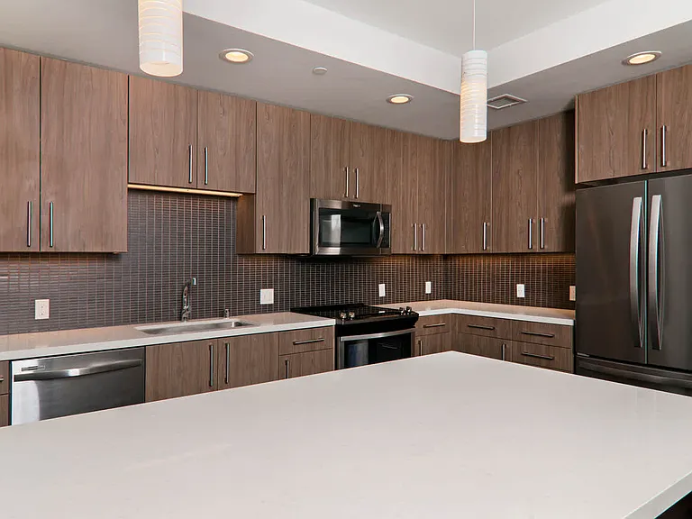 Kitchen with Stainless Steel Appliances