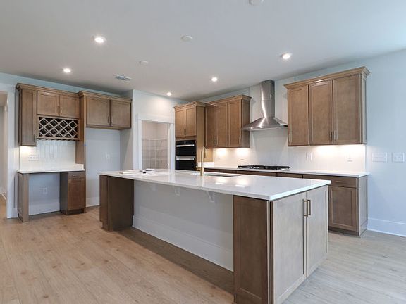 The spacious Kitchen with oversized island makes the Stellar unique