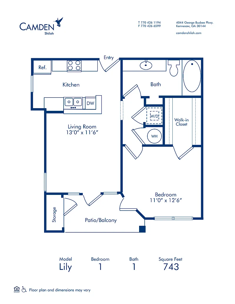 Floor plan Lily