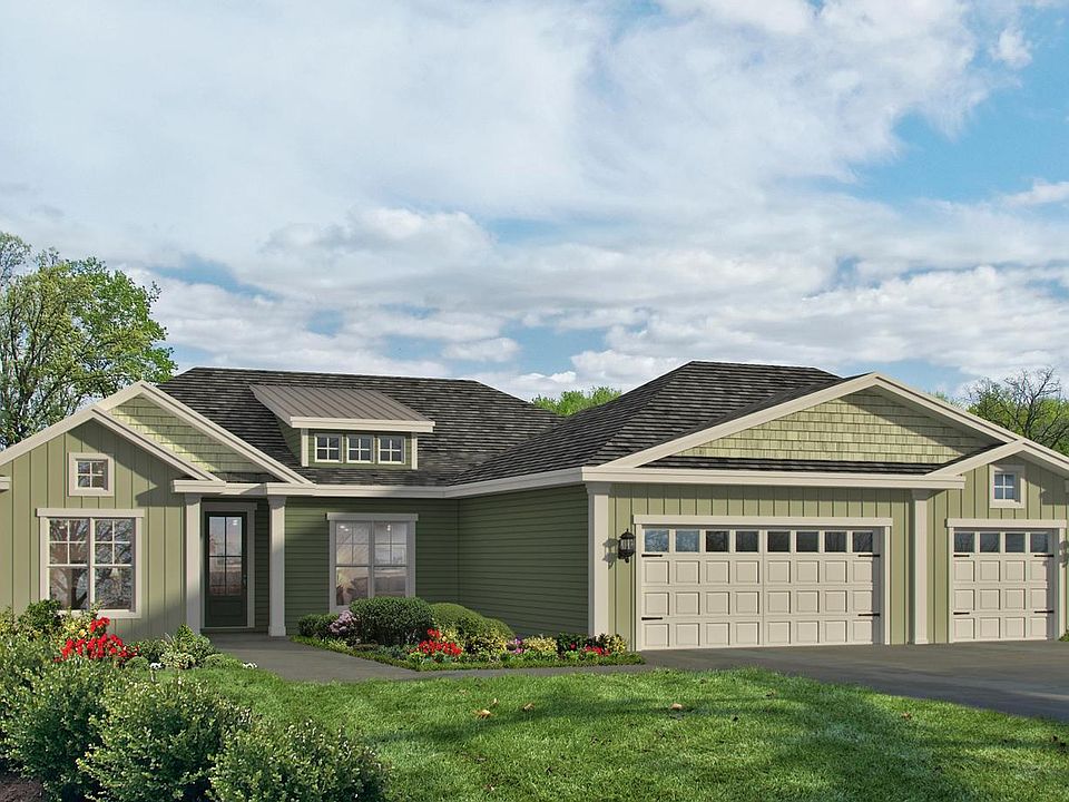 3 car front entry garage. LE LE II elevations are available in select Landmark 24 communities.