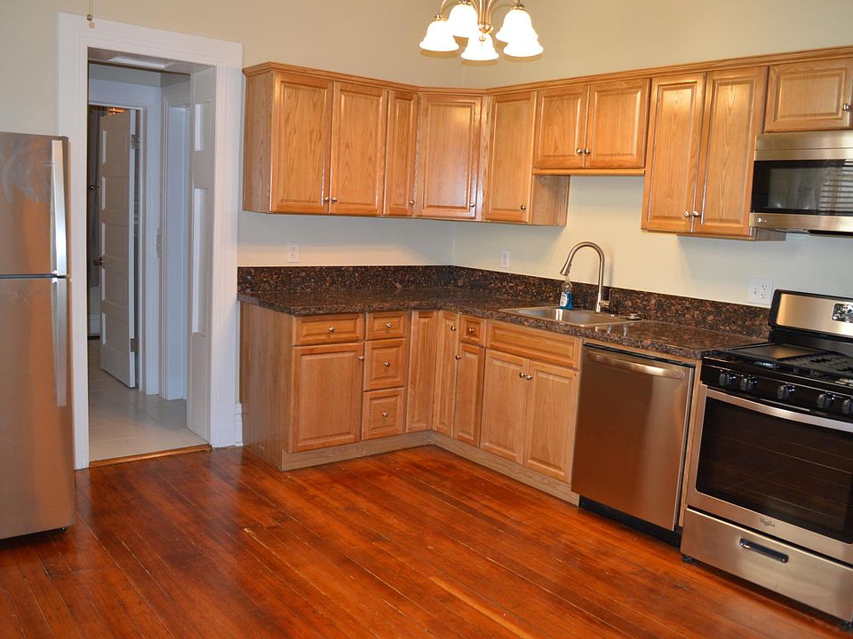 Kitchen with granite counters
