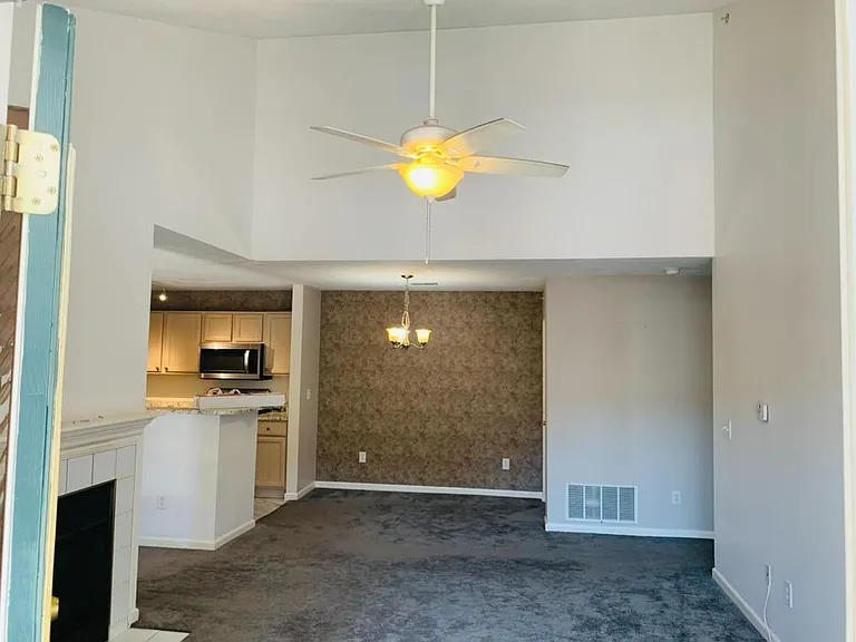 high ceiling gathering room