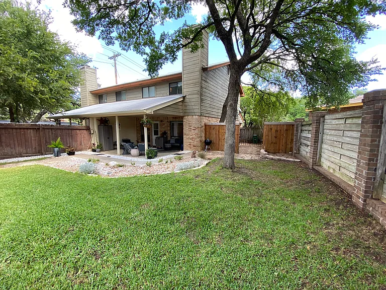 View from yard