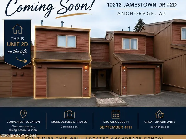10212 Jamestown Dr #2D, Anchorage, AK 99507
