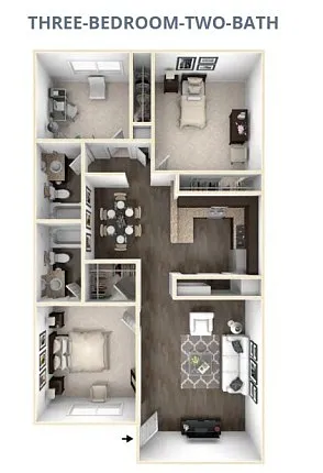 Floor plan 3X2