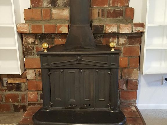 Vintage wood stove