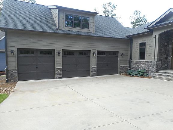 Large 3 car garage