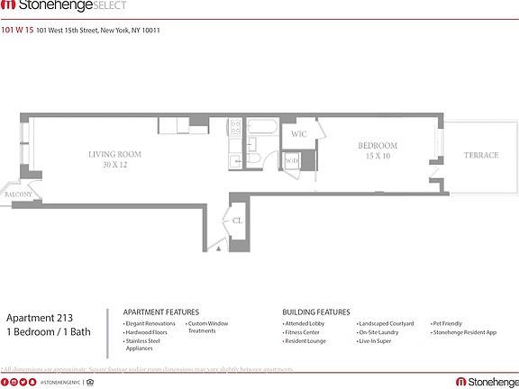 2nd image of 101 W 15th St APT 213