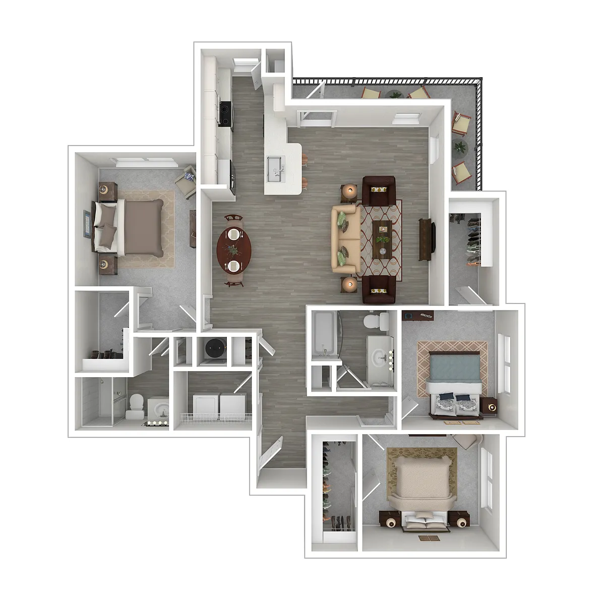 Floor plan Skyway
