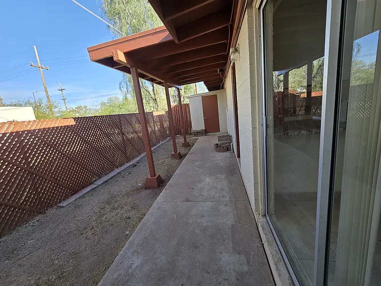Fenced Backyard
