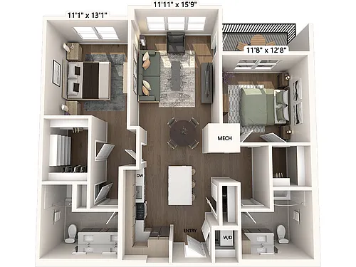 Floor plan BM11-A