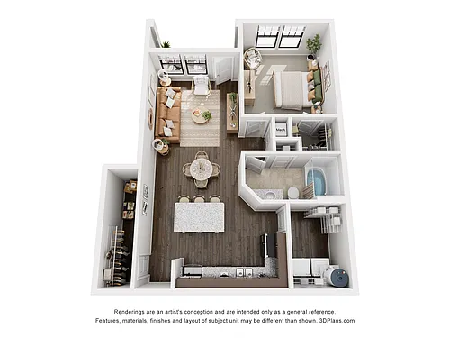 Floor plan The Mosaic