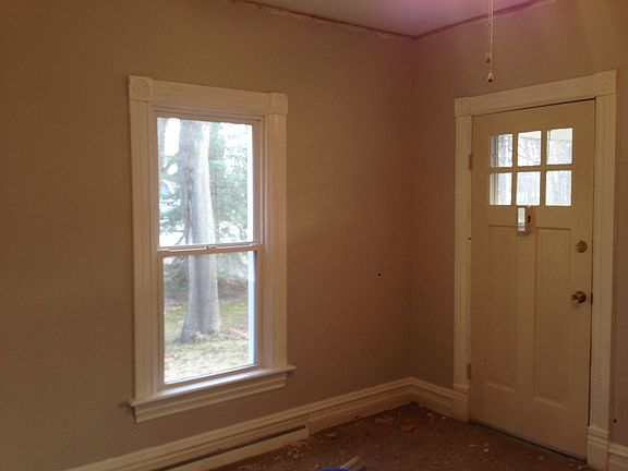 Lower unit front entry