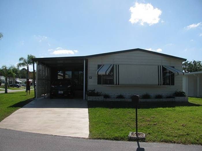 Front, facing north