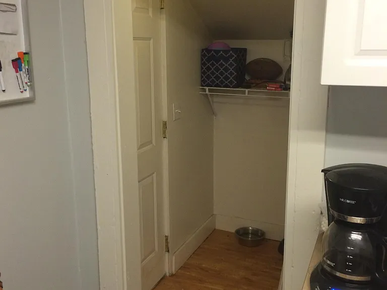 back door closet