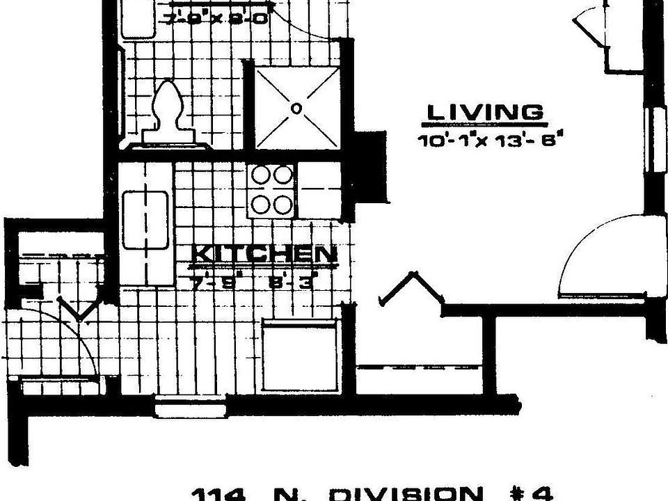 2nd image of 114 N Division St APT 4