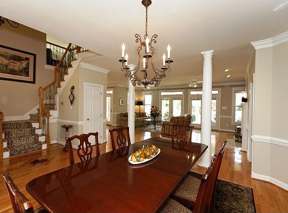 Open floor plan - captures the golf view.