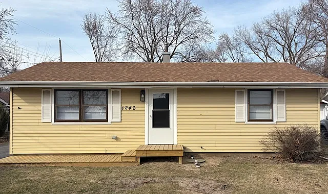 Newly updated house with clean extra insulated attic = savings on utilities
95% fenced in yard