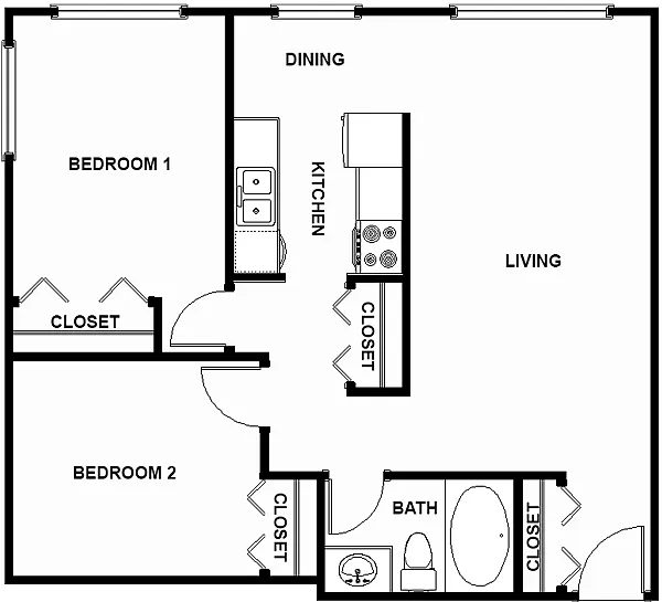 Floor plan 2X1