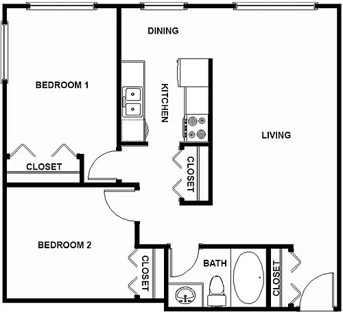 Floor plan 2X1