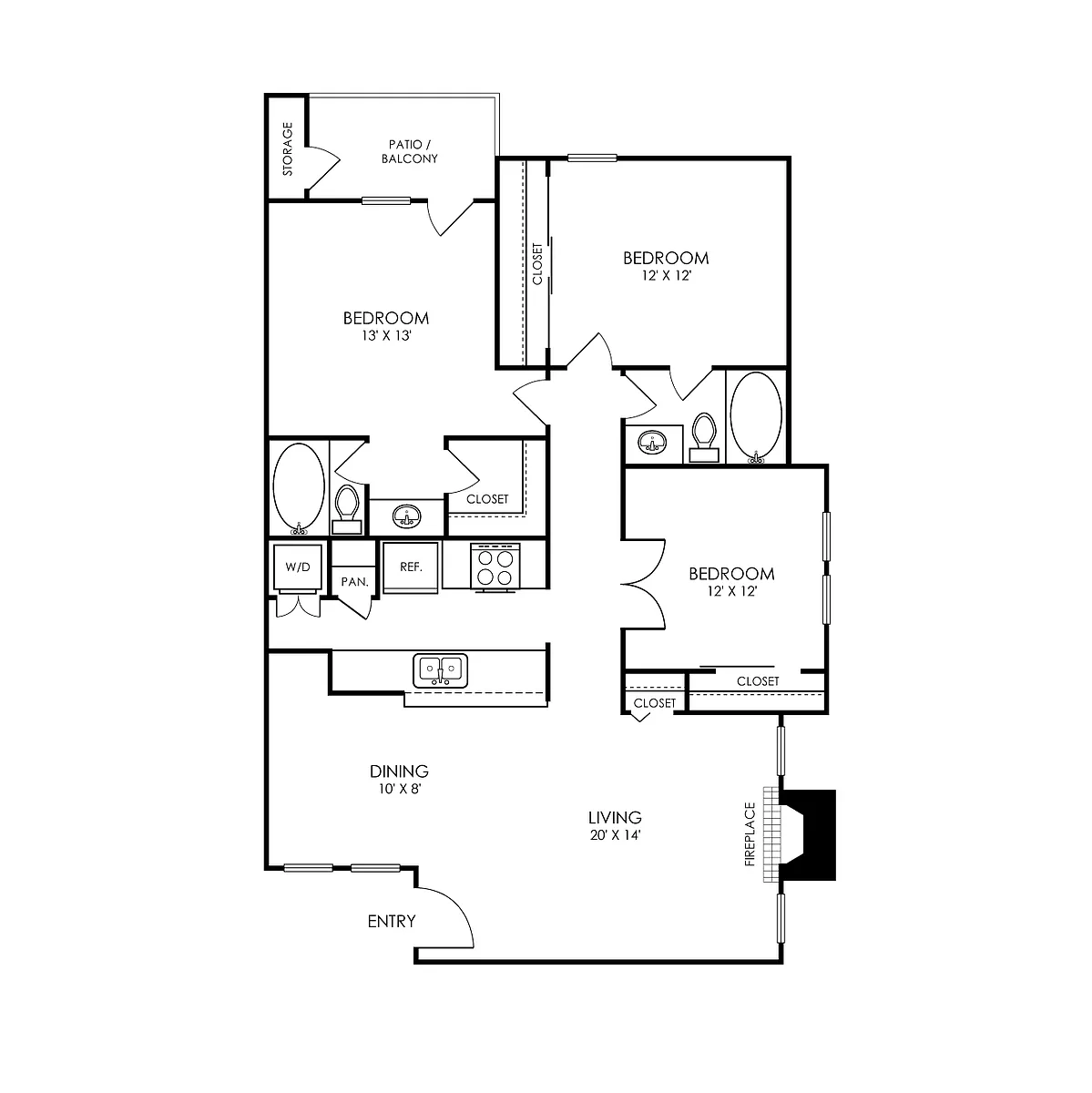 Floor plan C1 Classic