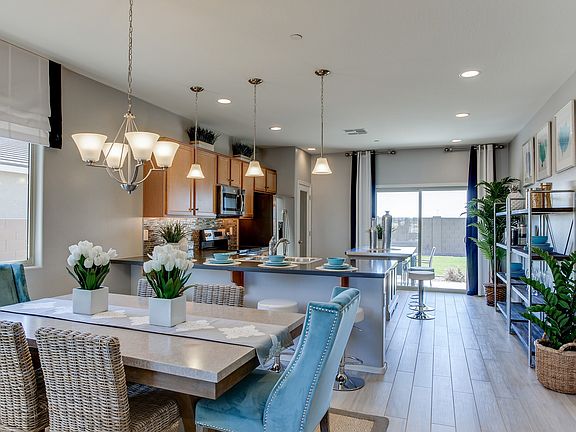 Cozy dining area