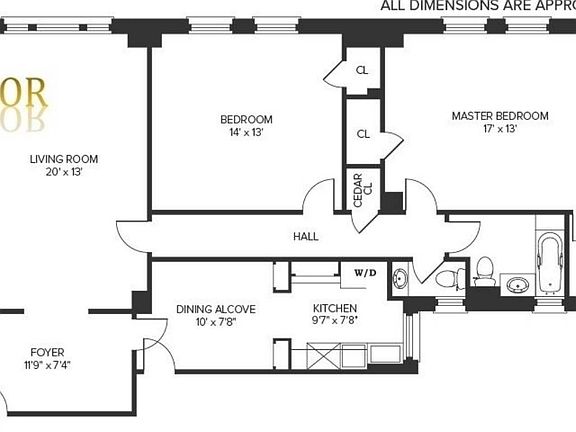 2nd image of 124 W 79th St APT 6D