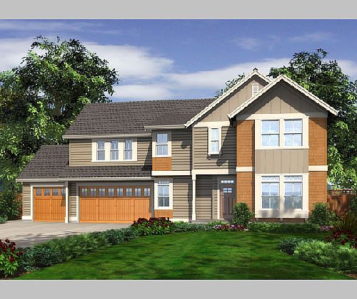 Rendering. Not actual home