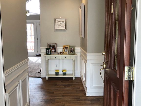 Walking in the front door