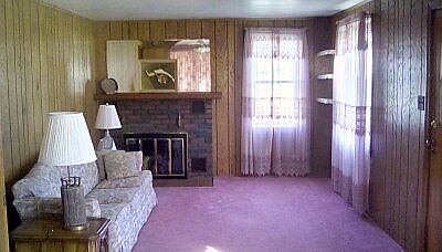 Living Room/gaslog fireplace