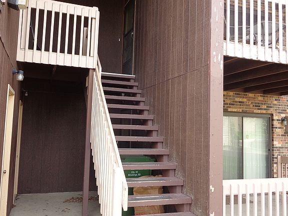 Front Door at top of stairs