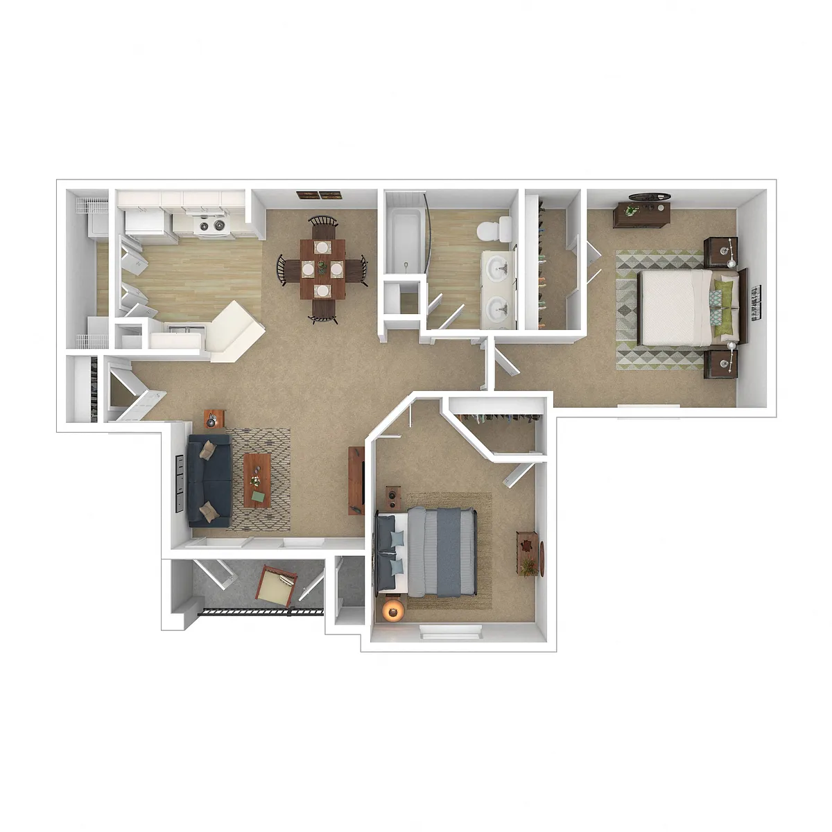 Floor plan B1