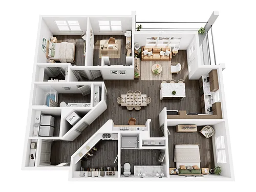 Floor plan B5 80