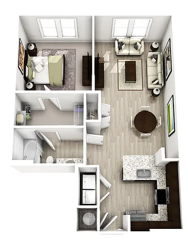 Floor plan A2 Azure