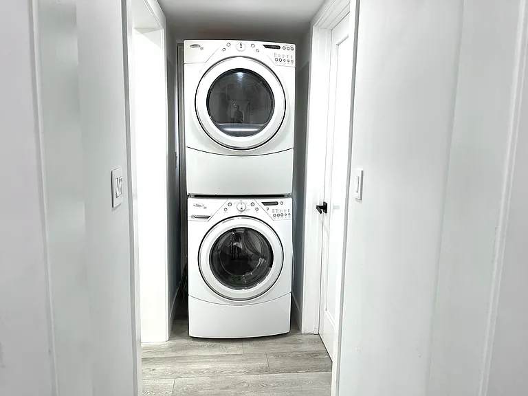 Washer and dryer